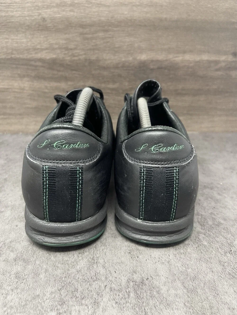 Reebok S Carter Classic Low Jay Z Black Green Size 9.5 Mens Leather 10-101566